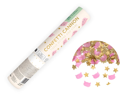 Star and Cat Confetti Cannon