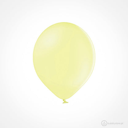 Balões Amarelo Pastel (12cm)