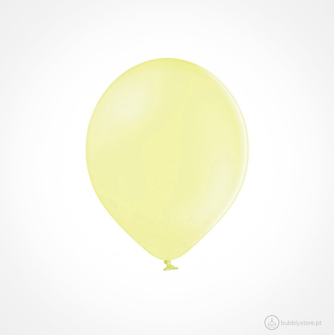 Pastel Yellow Balloons (12cm)