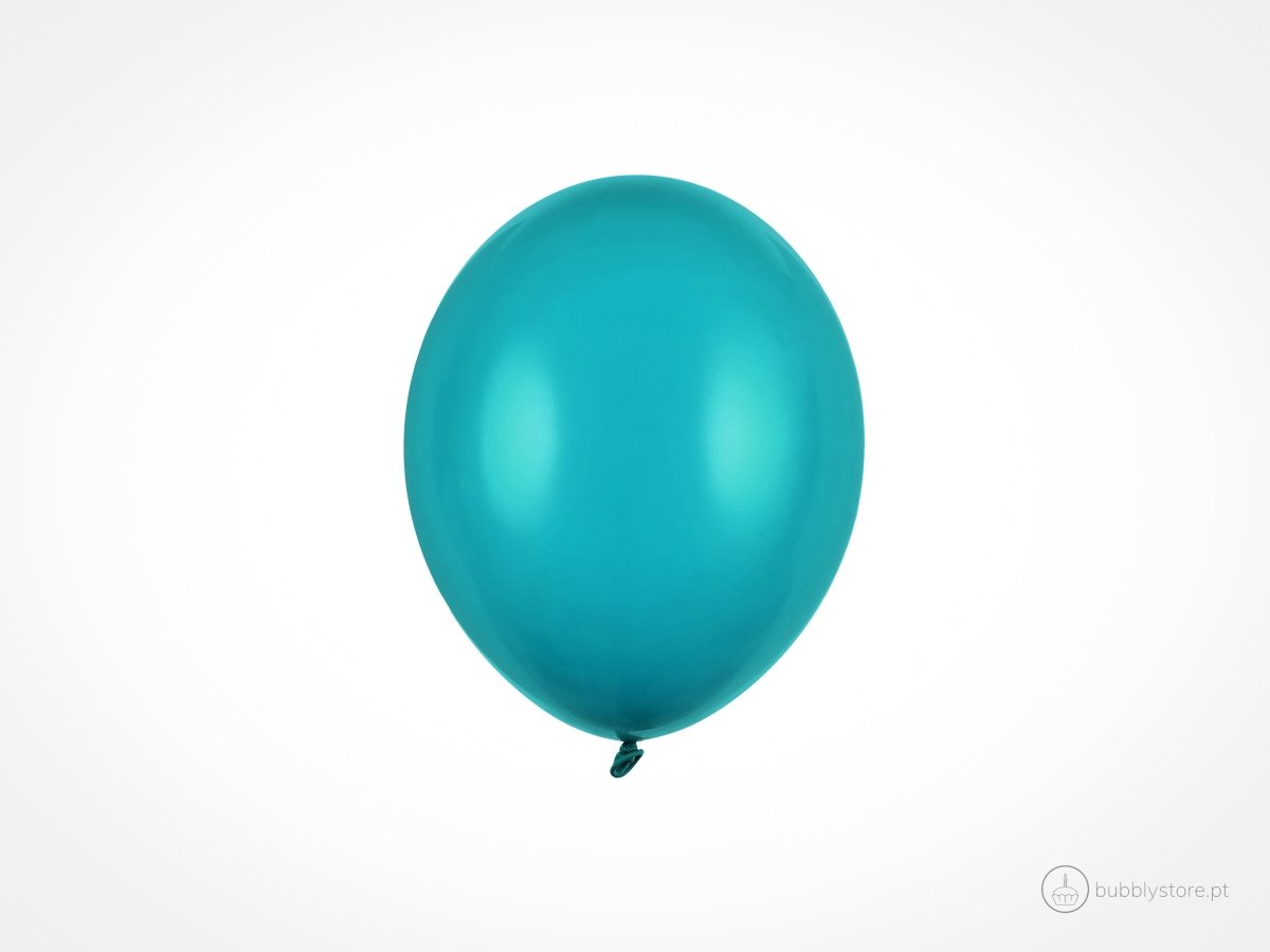 Balões Azul Turquesa (12cm)