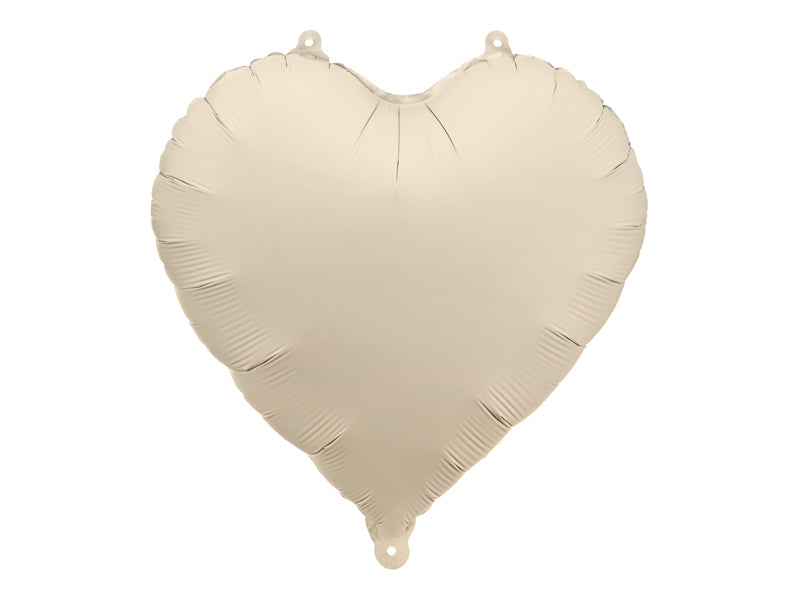 Balão Foil Coração Bege PartyDeco