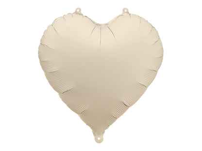 Balão Foil Coração Bege PartyDeco