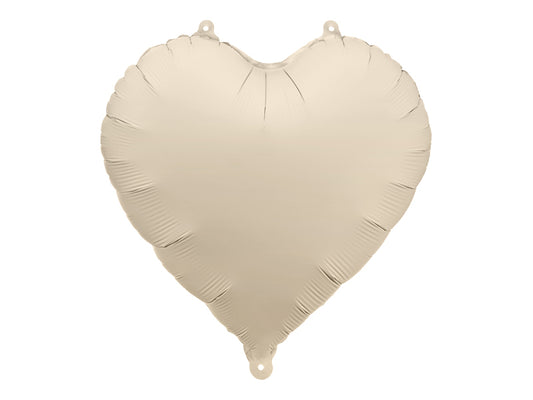 Balão Foil Coração Bege PartyDeco
