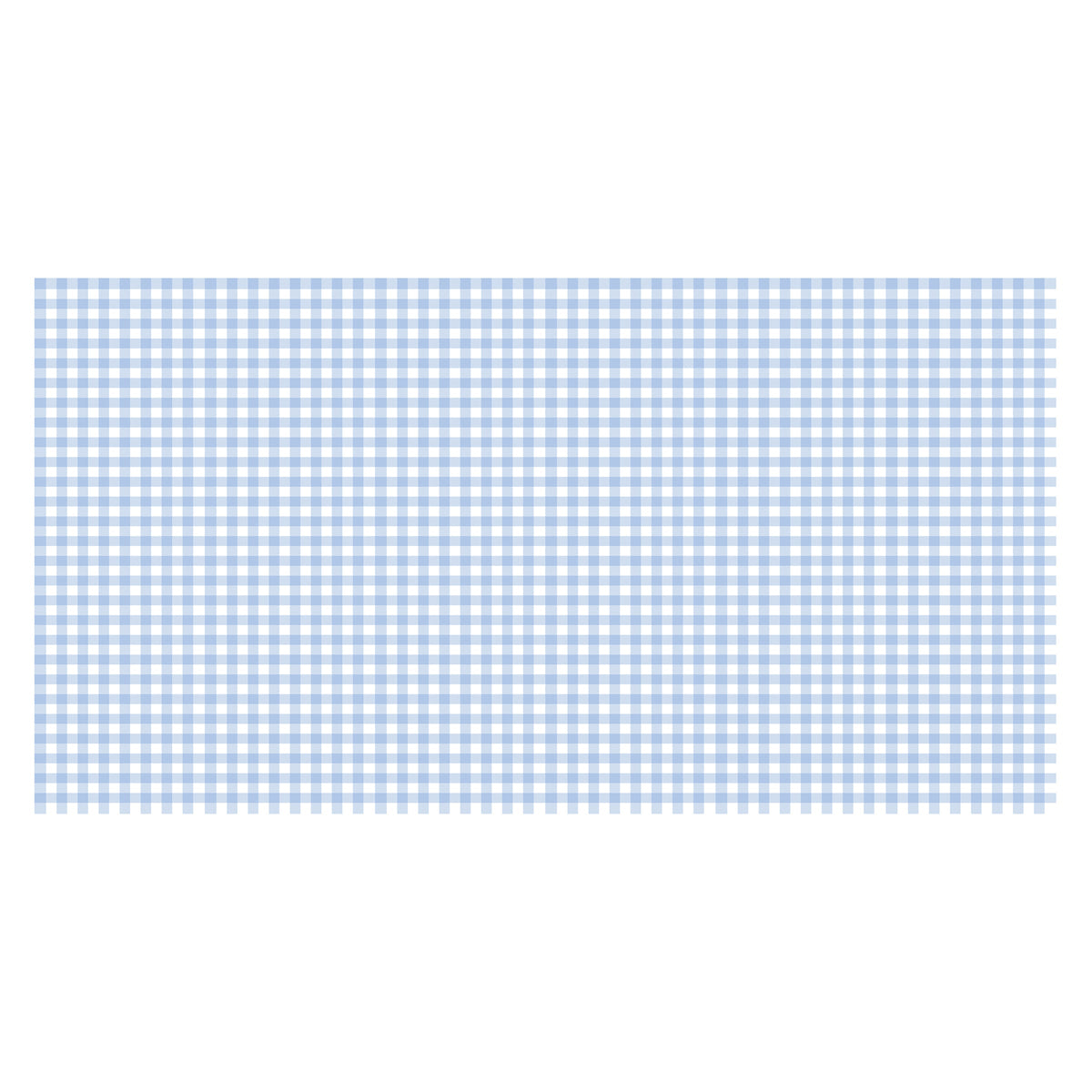 Toalha de Mesa de Papel Gingham Azul contexto