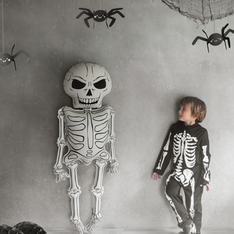 Balão Esqueleto Gigante, decoração de Halloween