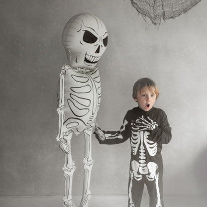 Balão Esqueleto Gigante, decoração de Halloween