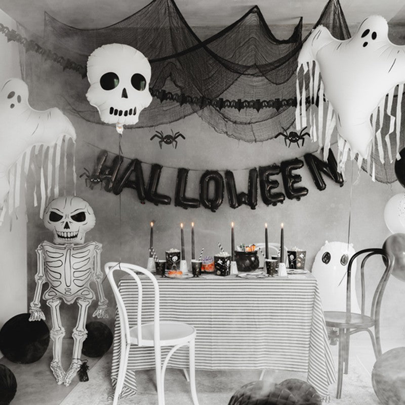 Balão Esqueleto Gigante, decoração de Halloween