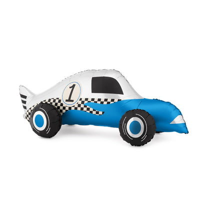 Balão Carro de Corrida Azul