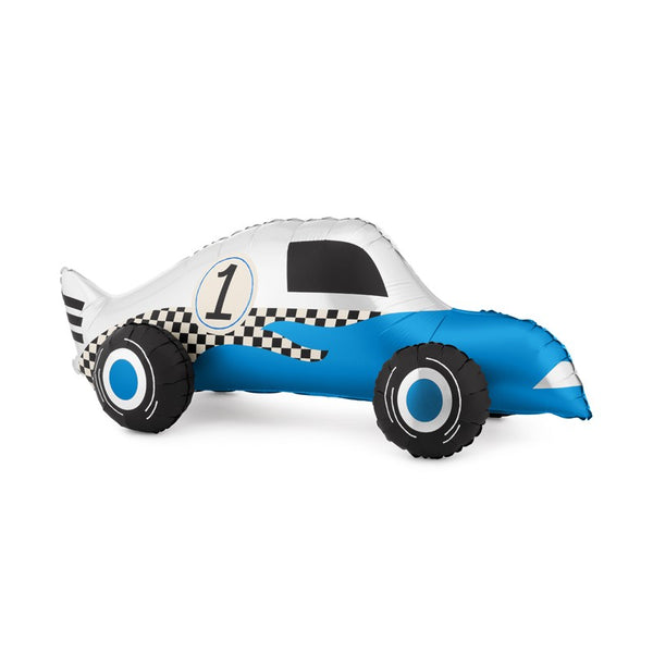 Balão Carro de Corrida Azul