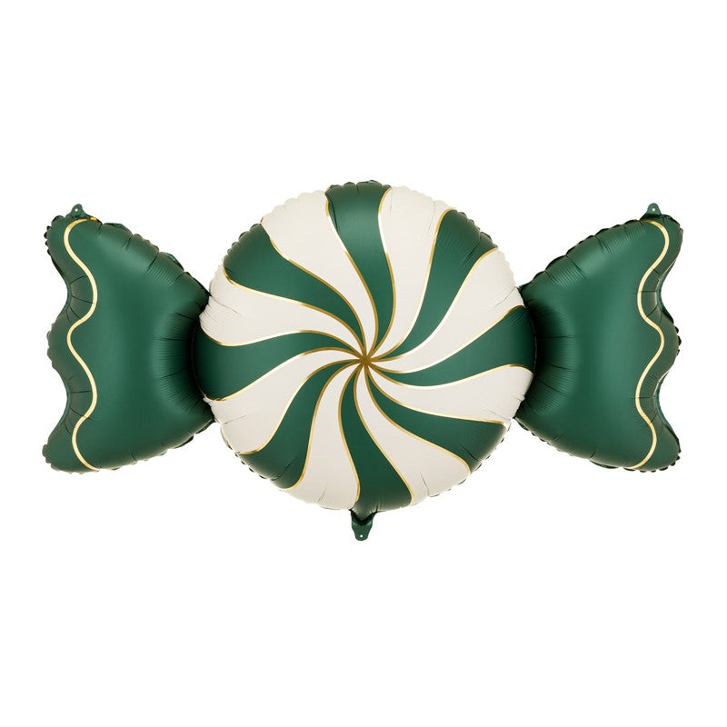 Balão Rebuçado Creme e Verde