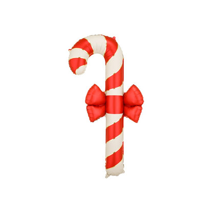 Balão Bengala de Natal com Laço