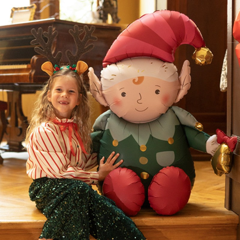 Balão Duende de Natal, decoração de Natal