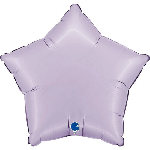 Balão Foil 18'' Estrela Satin Lilás Grabo