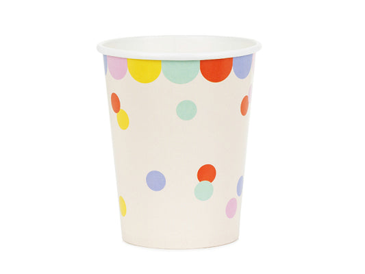 Copos Papel Confetis 220ml
