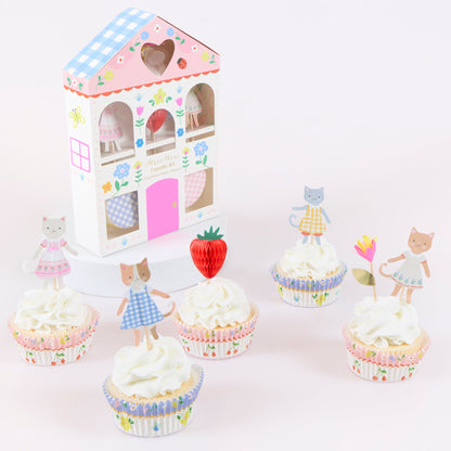 Kit de Cupcakes Kitten Club formas