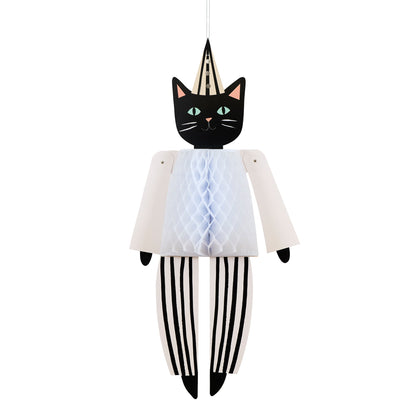 Decorações Gigantes Halloween Gato, Bruxa e Abóbora