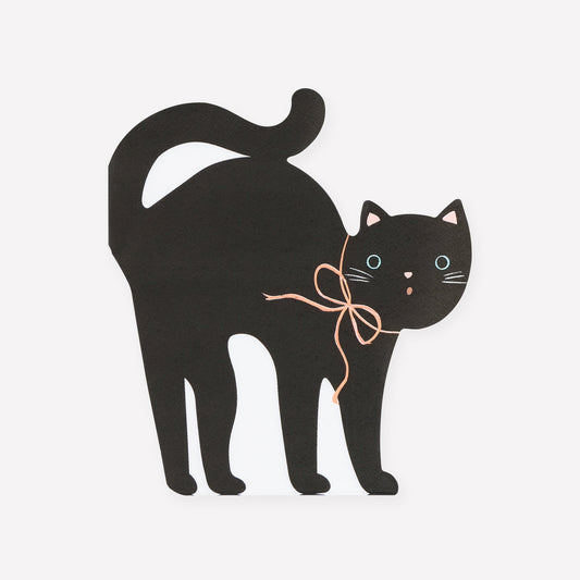 Guardanapos de Papel Gato Halloween
