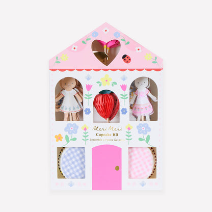 Kit de Cupcakes Kitten Club Meri Meri
