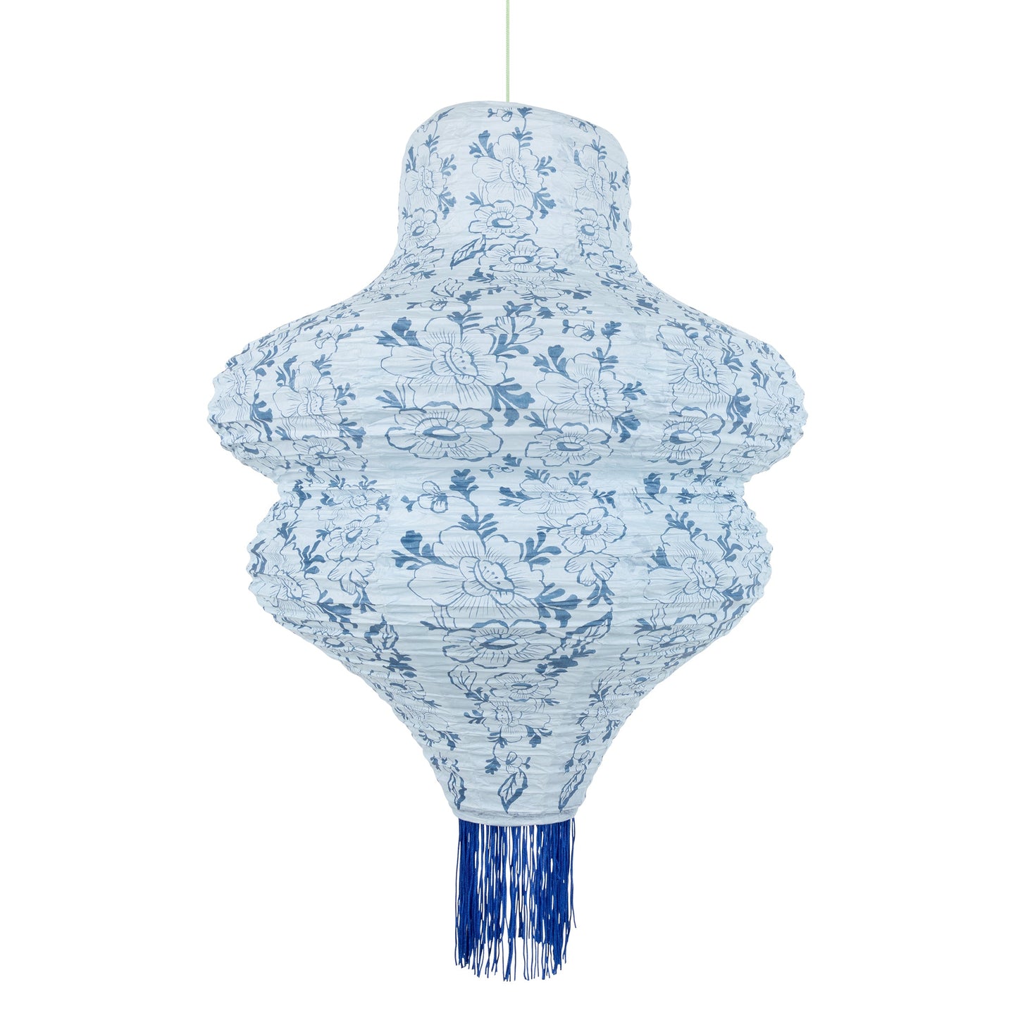 Vintage Botanical Lanterns - tassel detail