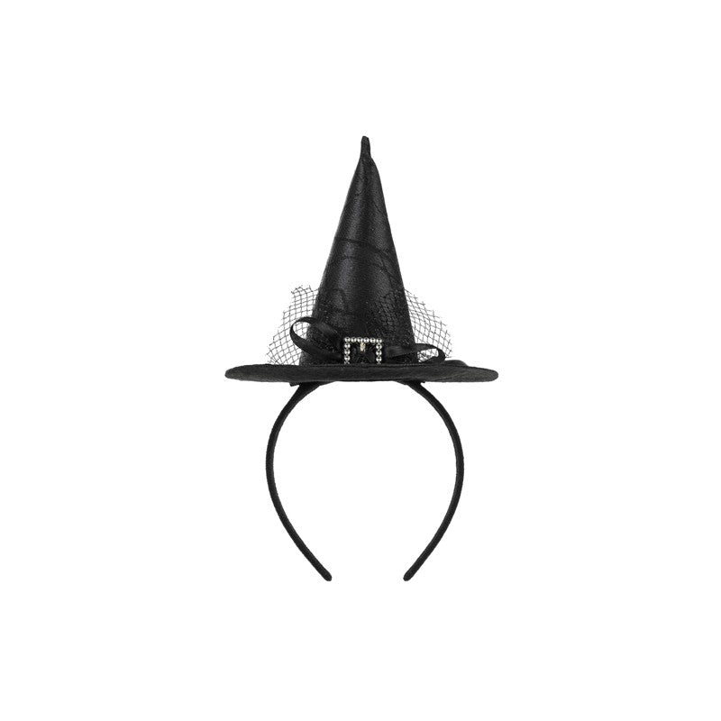 Bandolete Halloween Chapéu de Bruxa