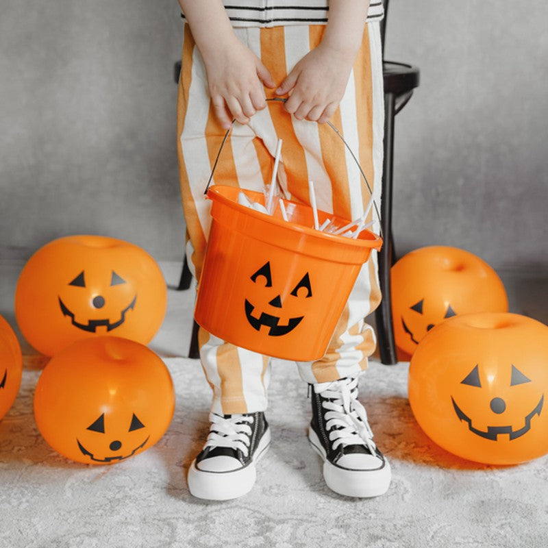 Balões LED Abóbora (Pack 5), decoração de Halloween