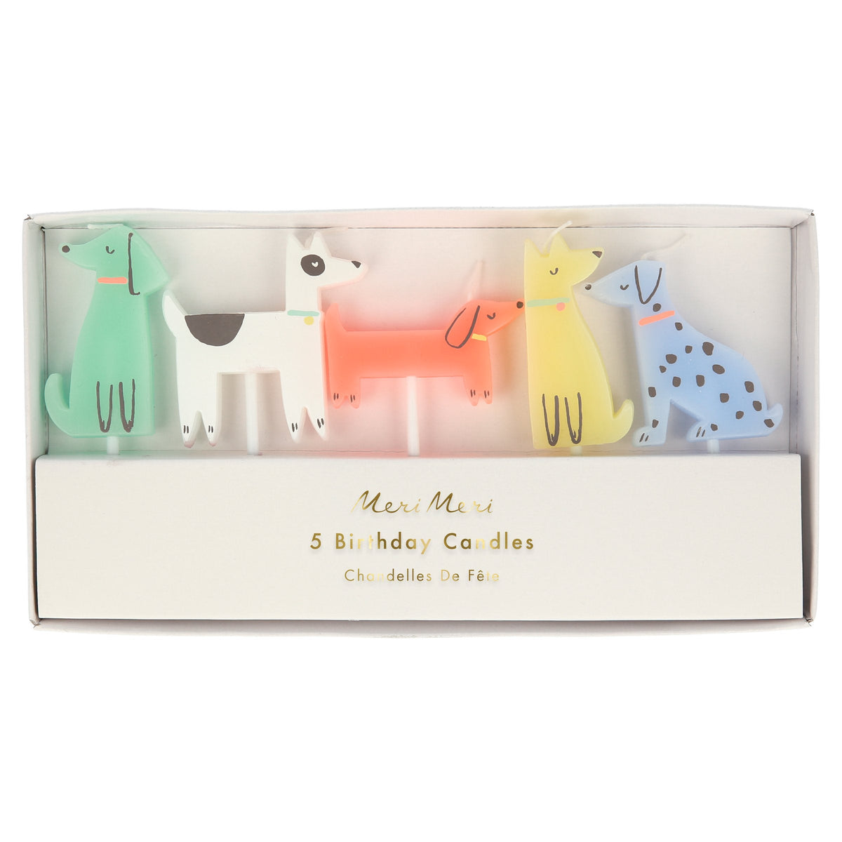 Velas de Cão x5 Meri Meri