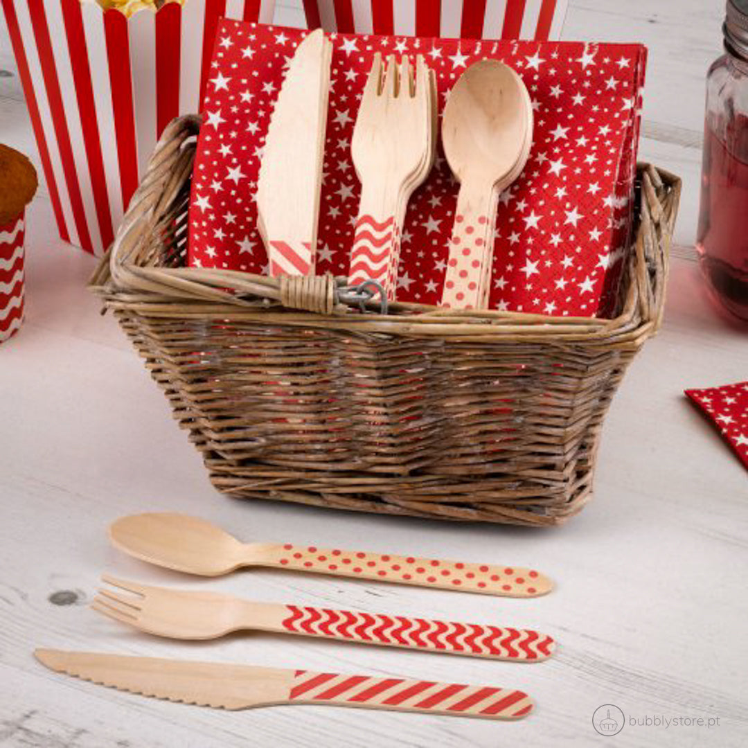 Red Cutlery