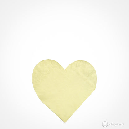Heart napkins
