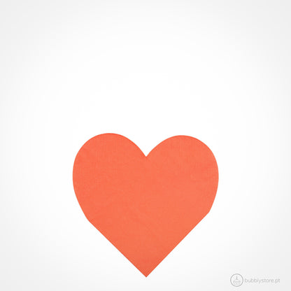 Heart napkins