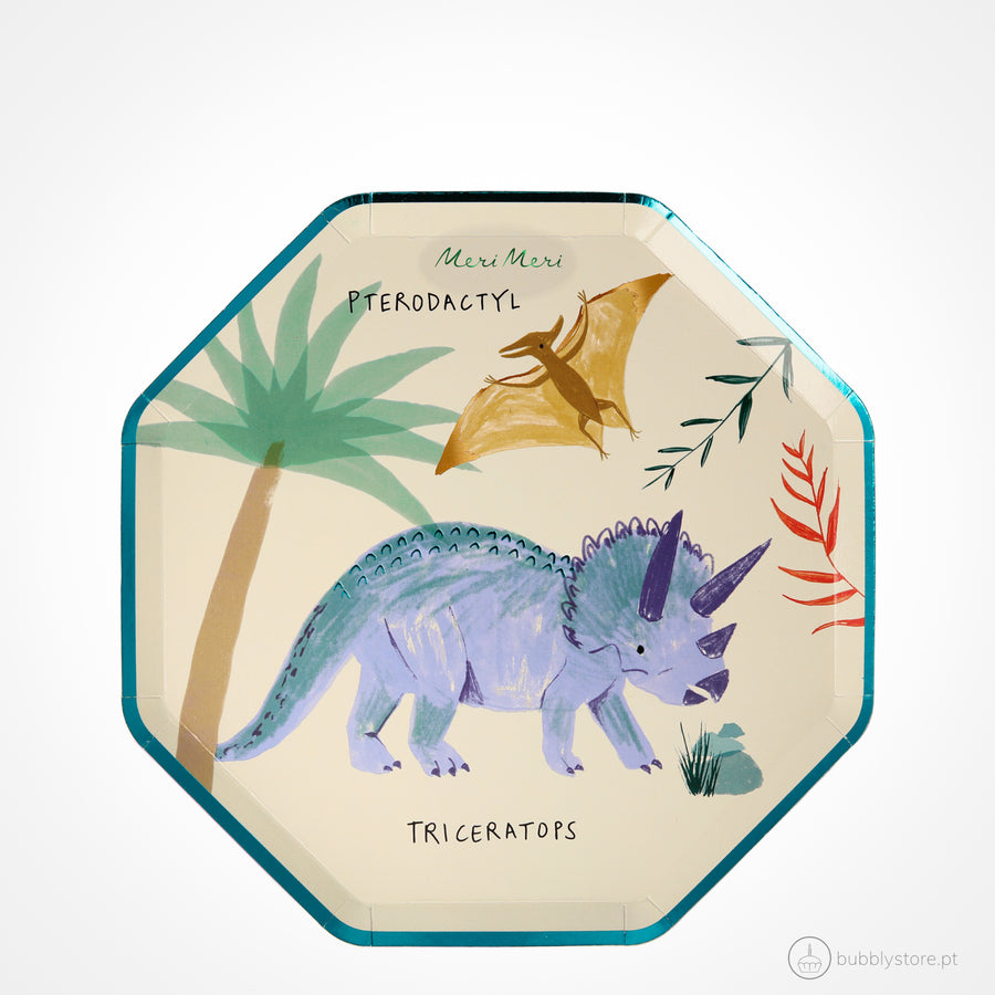 Pratos Dinossauros Pequenos