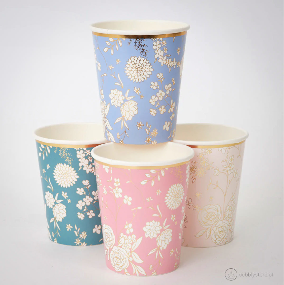 English Garden Cups