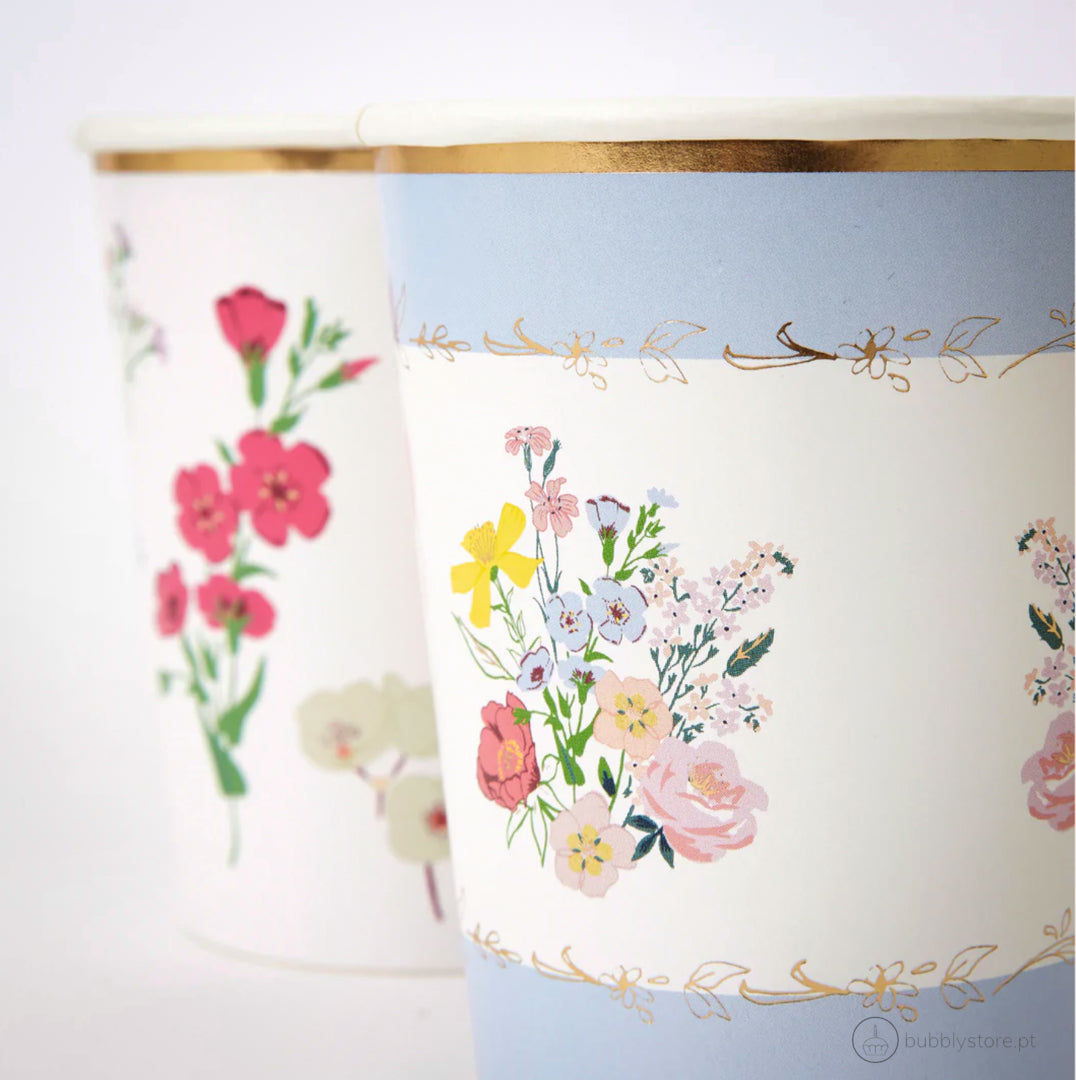 English Garden Cups