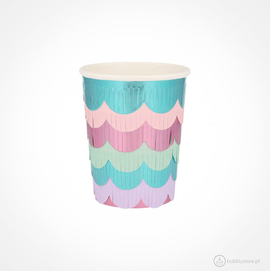 Mermaid Fringed Cups