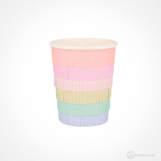 Rainbow Fringed Cups