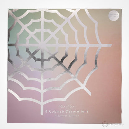 Decoración de telaraña