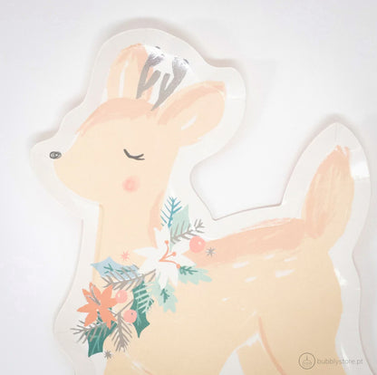 Deer Plates (Pack of 8)