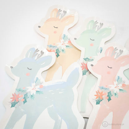 Deer Plates (Pack of 8)
