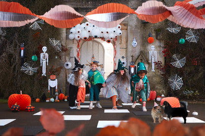 Decoraciones de calabaza de papel