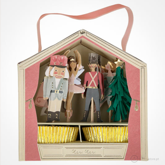 Nutcracker Cupcake Kit