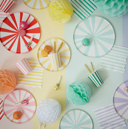 Tazas Rayas Mixtas