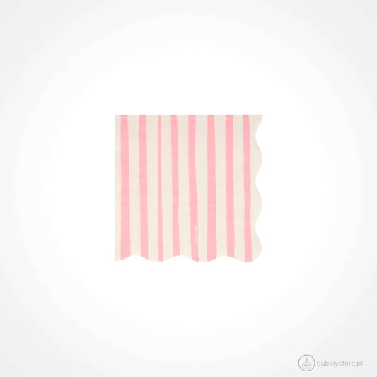 Pink Striped Napkins