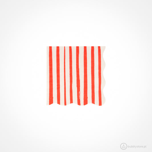 Red Striped Napkins