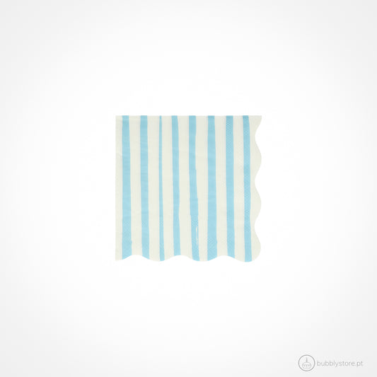 Blue Striped Napkins