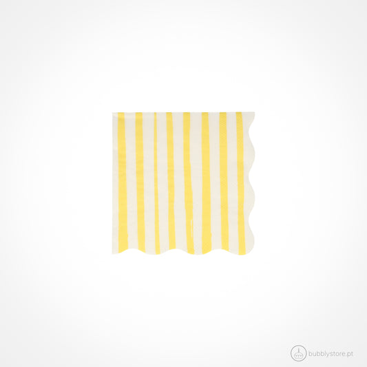 Yellow Striped Napkins