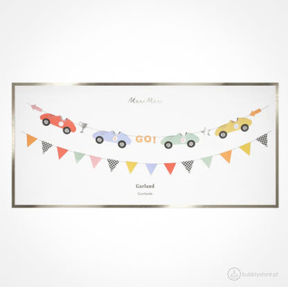 Car and Bunting Garlands (Pack of 2)