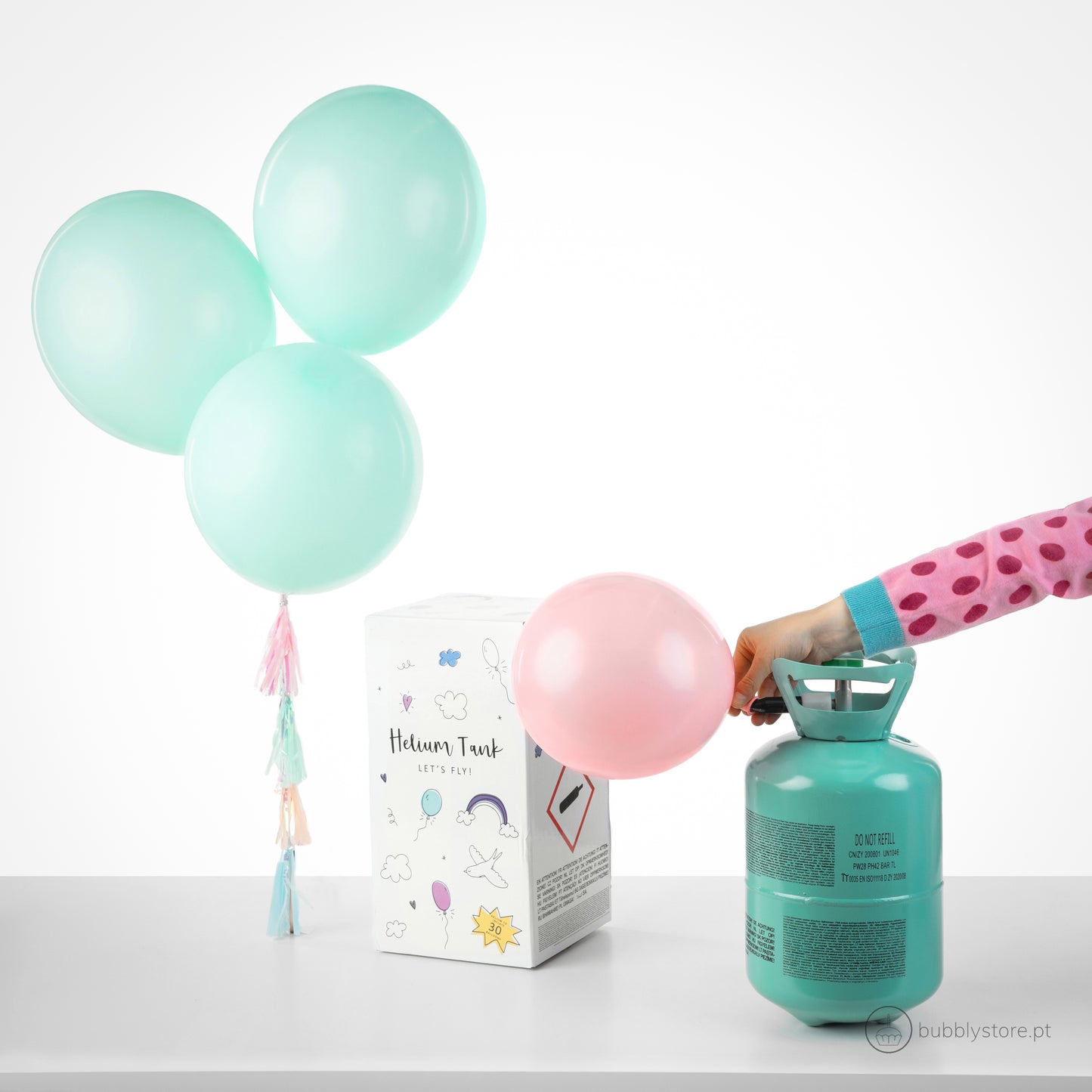 Helium Bottle for 30 Balloons