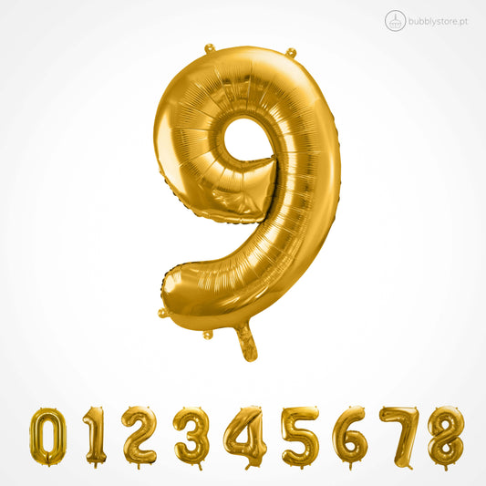 Golden Number Balloons