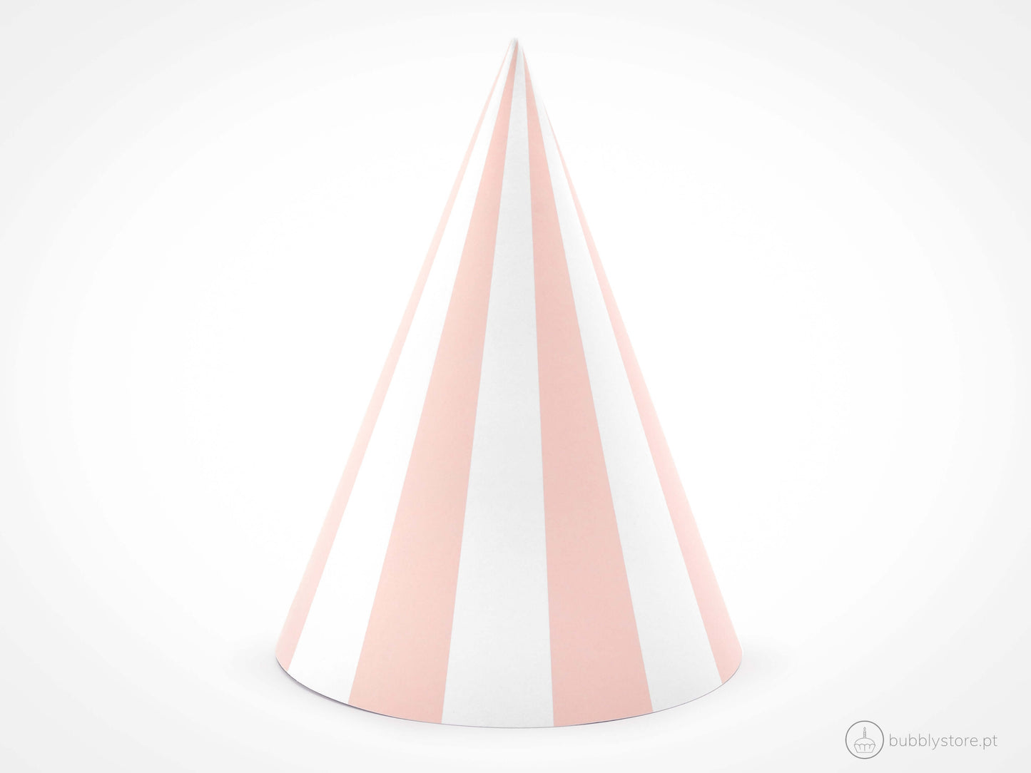 Pink and White Striped Hats