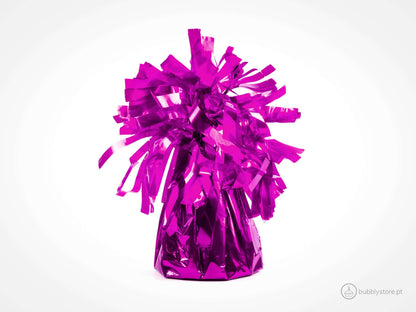 Peso rosa escuro para balões para decoração festa aniversário, com aproximadamente 130g.