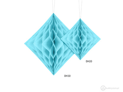 Rombo de Papel Azul (30cm)